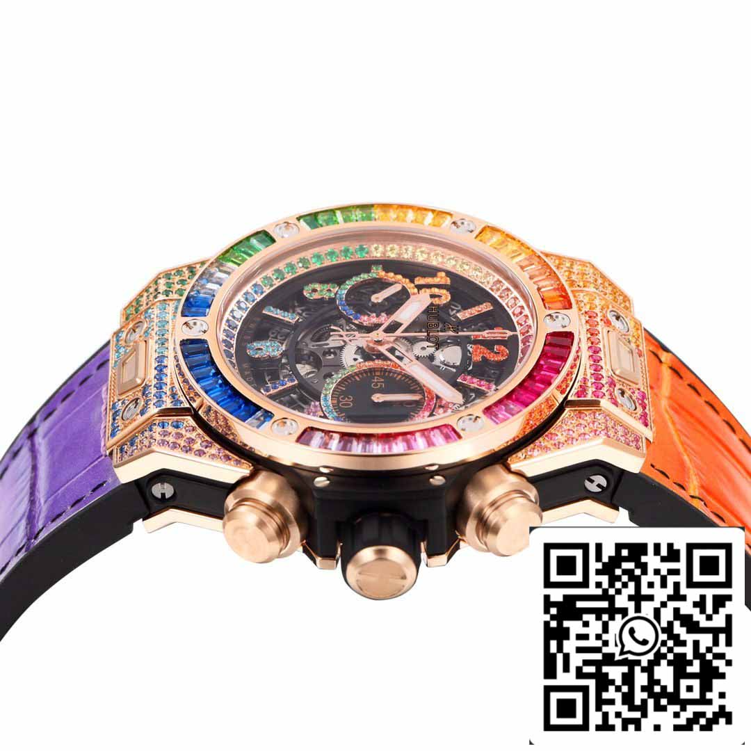 Hublot Big Bang King Gold Rainbow 411.OX.9910.LR.0999 1:1 Best Edition BBF Factory