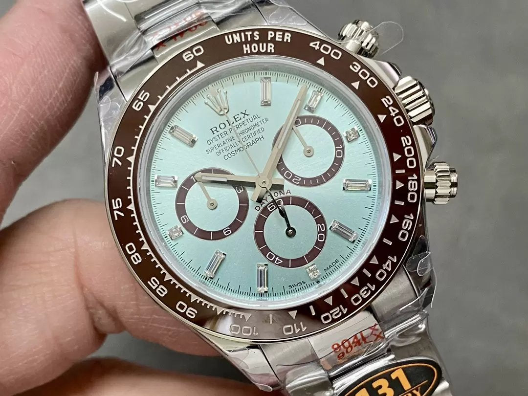 Rolex Cosmograph Daytona m126506-0002 Ice Blue 1:1 Best Edition QF Factory 4131 Movement