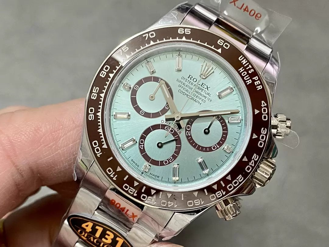 Rolex Cosmograph Daytona m126506-0002 Eisblau 1:1 Best Edition QF Factory 4131 Uhrwerk