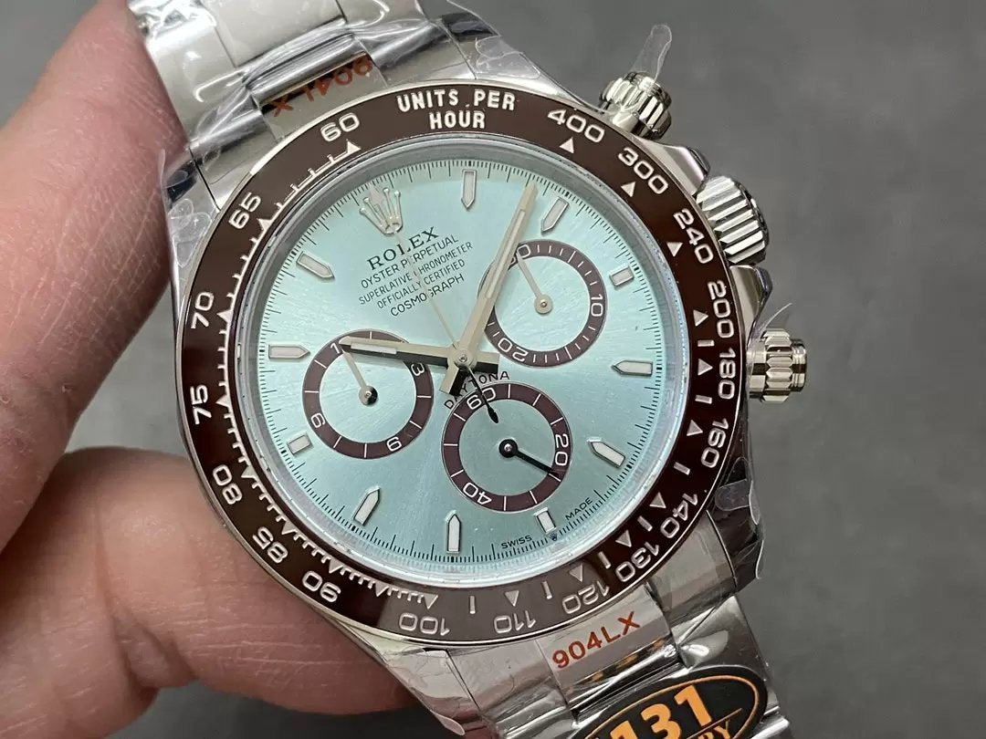 Rolex Cosmograph Daytona m126506-0001 Eisblau 1:1 Best Edition QF Factory 4131 Uhrwerk