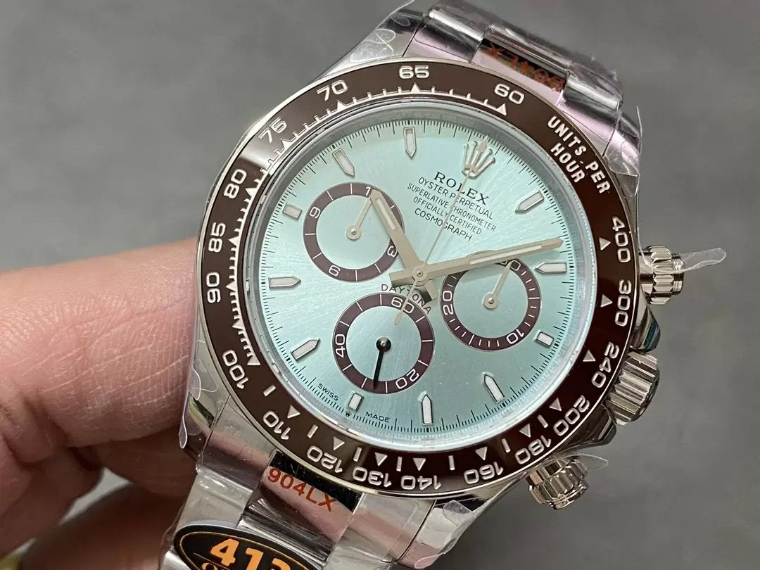 Rolex Cosmograph Daytona m126506-0001 Eisblau 1:1 Best Edition QF Factory 4131 Uhrwerk