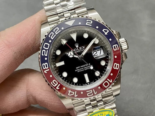 Rolex GMT Master II M126710BLRO-0001 Jubilee Strap Best Edition Clean Factory V3 Cola Circle