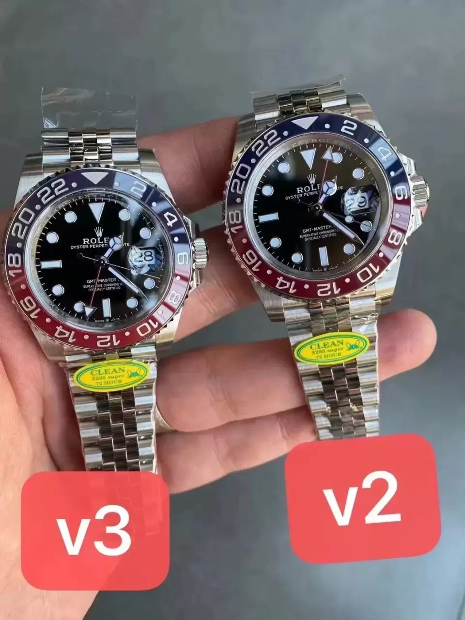 Rolex GMT Master II M126710BLRO-0001 Jubiläumsarmband Best Edition Clean Factory V3 Cola Circle