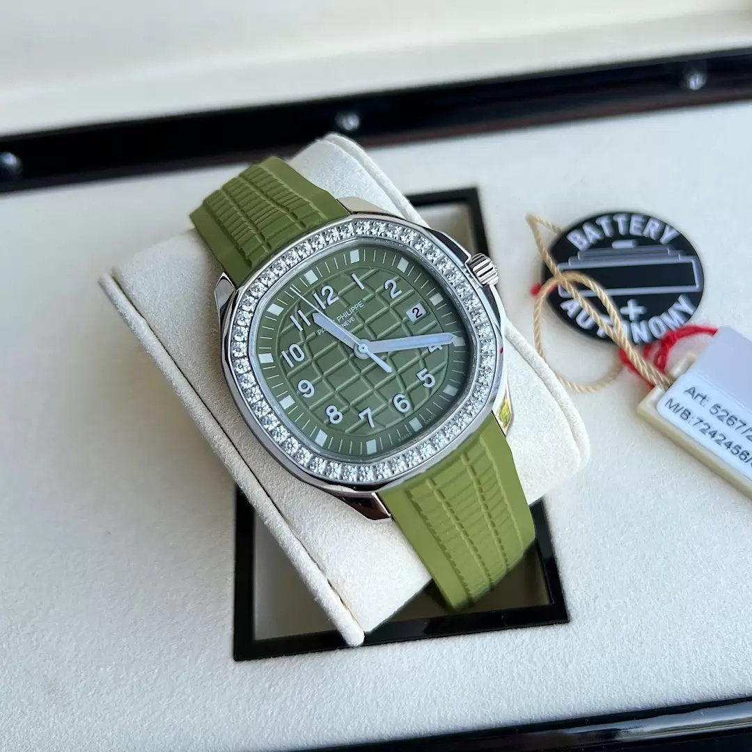 Patek Philippe Aquanaut 5267/200A-011 Green Dial 1:1 Best Edition PPF Factory