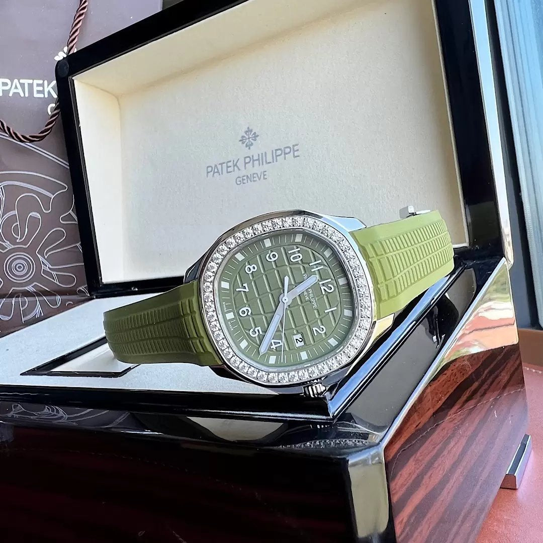 Patek Philippe Aquanaut 5267/200A-011 Green Dial 1:1 Best Edition PPF Factory