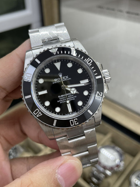 Rolex Submariner 114060-97200 sans date mouvement 3230 1:1 meilleure édition VS lunette noire d'usine