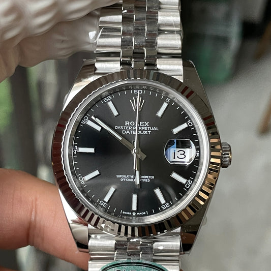 Rolex Datejust 41 mint M126334-0018 1:1 Best Edition Clean Factory Black Dial