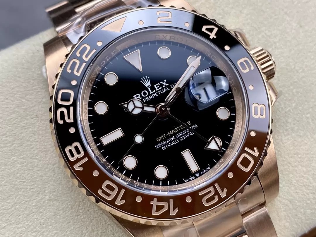 Rolex GMT Master II 126715CHNR-0001 1:1 Best Edition C+ Fabrik Roségold