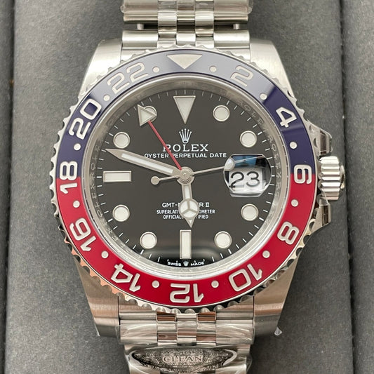 Rolex GMT Master II M126710BLRO-0001 Jubiläumsarmband Beste Ausgabe Clean Factory V3S Cola Kreis 2024