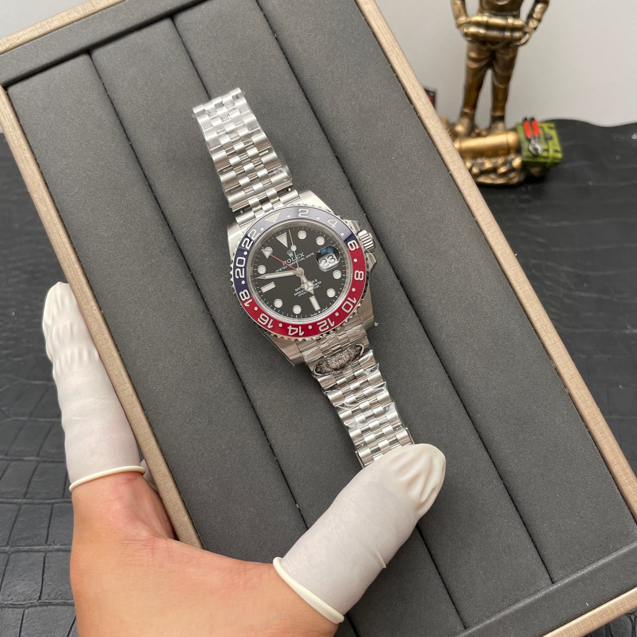 Rolex GMT Master II M126710BLRO-0001 Jubilee Strap Best Edition Clean Factory V3S Cola Circle