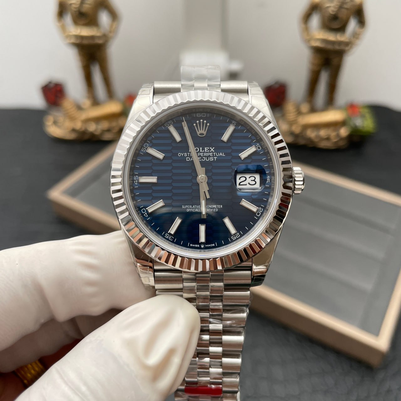 Rolex Datejust M126334-0032 41MM 1:1 Beste Edition VS Fabrik Edelstahl 2024