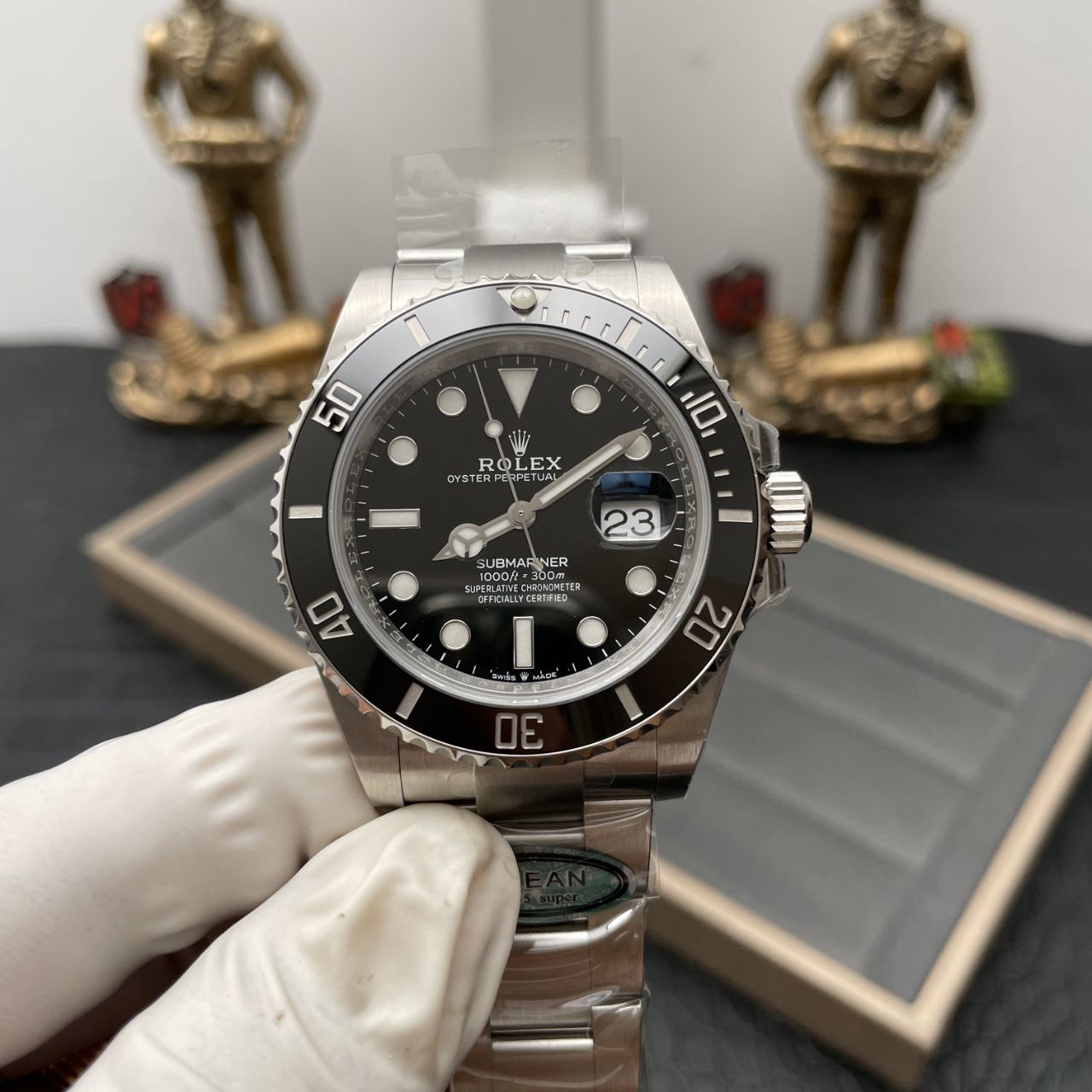 Rolex Submariner M126610LN-0001 41MM 1:1 Nouvelle édition 2024 Clean Factory Lunette noire