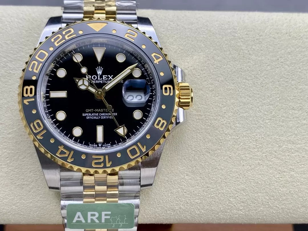 Réplique Rolex GMT Master II M126713grnr-0001 ARF Factory 1:1 Meilleure Édition Version Contrepoids