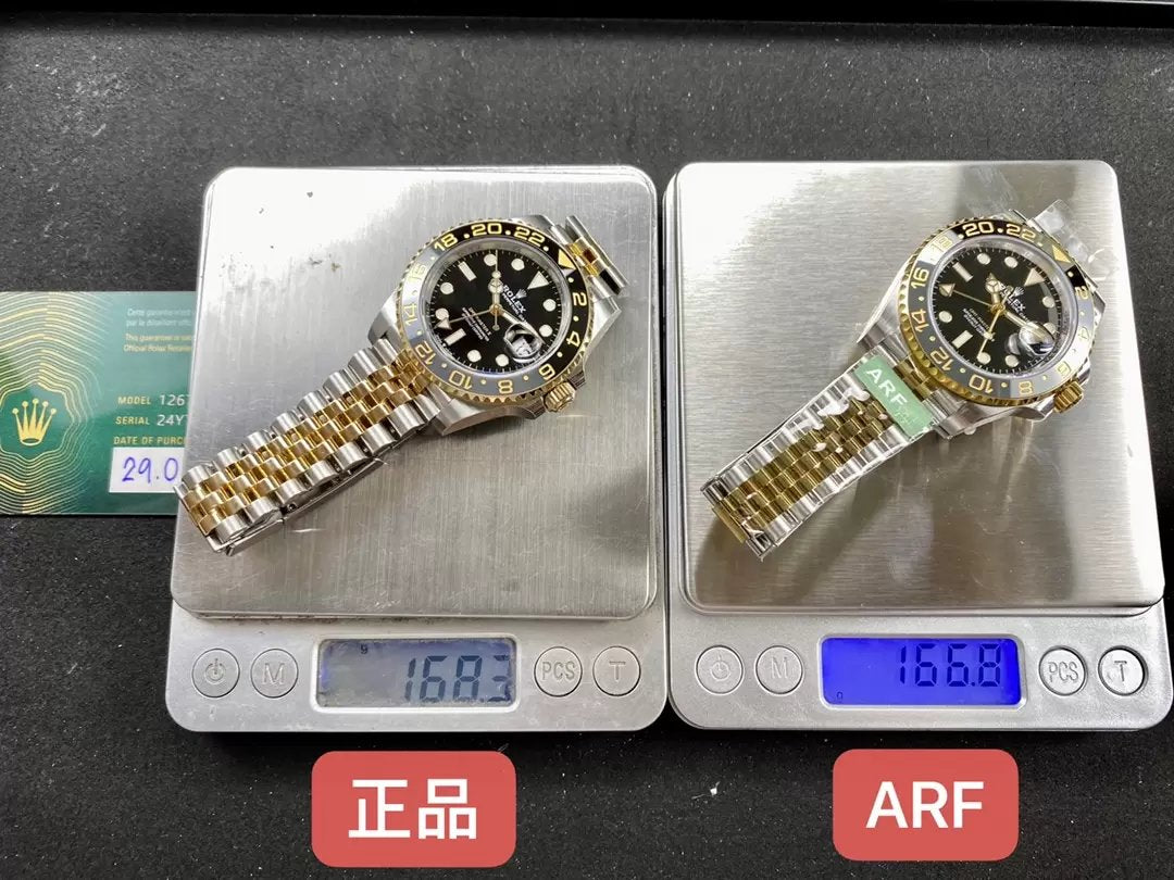 Réplique Rolex GMT Master II M126713grnr-0001 ARF Factory 1:1 Meilleure Édition Version Contrepoids