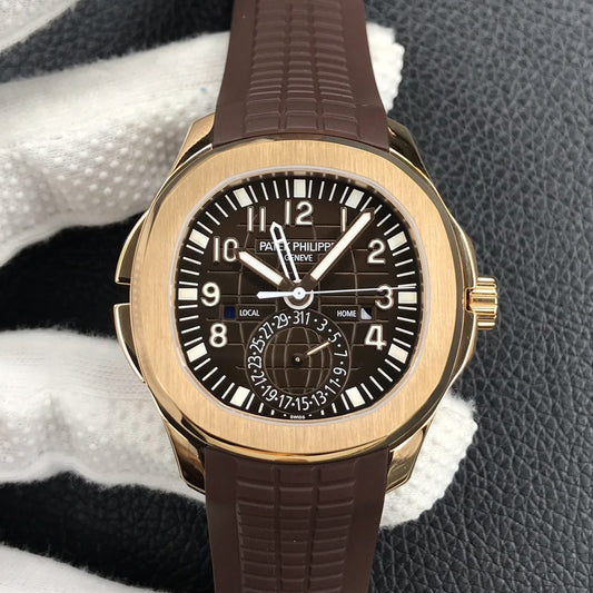 Patek Philippe Aquanaut 5164R-001 1:1 Best Edition ZF Factory Brown Dial