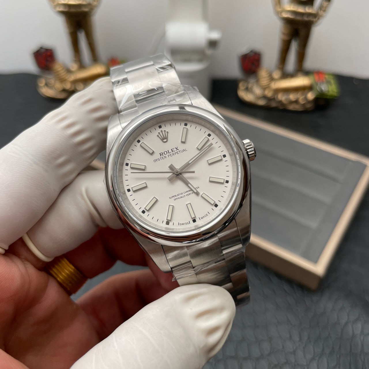 Rolex Oyster Perpetual 114300 39MM TW Factory 1:1 Meilleure édition Cadran Blanc