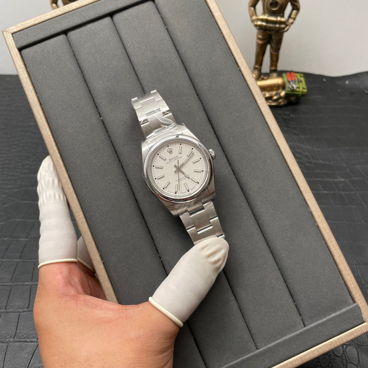 Rolex Oyster Perpetual 114300 39MM TW Factory 1:1 Meilleure édition Cadran Blanc