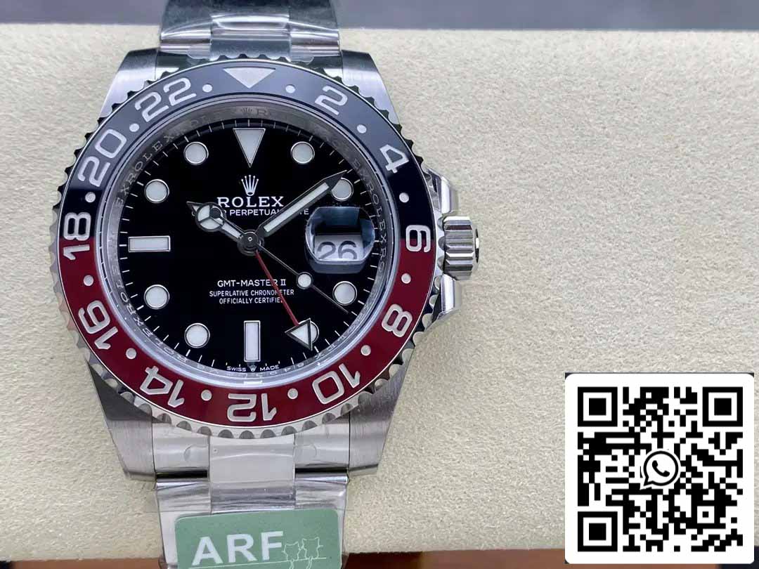 Rolex GMT Master II M126710BLRO-0001 Pepsi 1:1 Meilleure édition de AR Factory V4 mise à niveau Bracelet Oyster