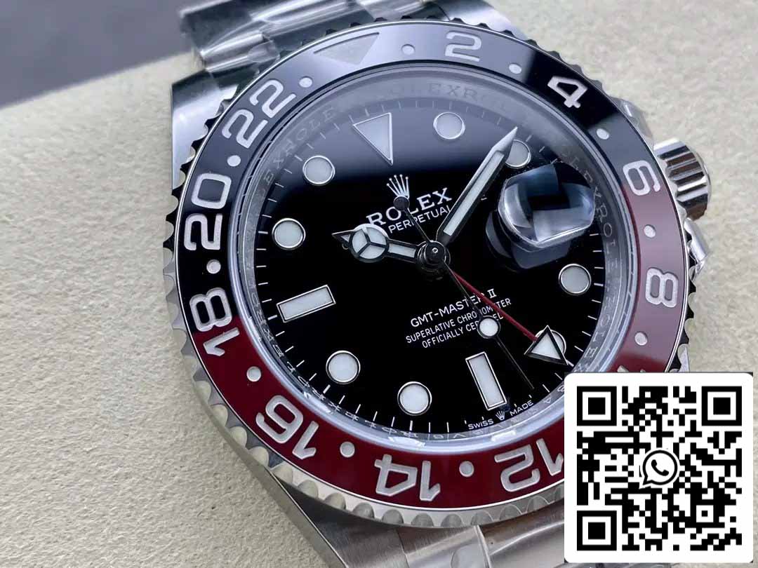 Rolex GMT Master II M126710BLRO-0001 Pepsi 1:1 Meilleure édition de AR Factory V4 mise à niveau Bracelet Oyster