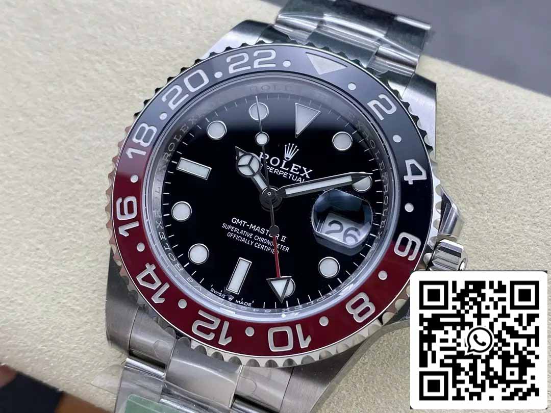 Rolex GMT Master II M126710BLRO-0001 Pepsi 1:1 Meilleure édition de AR Factory V4 mise à niveau Bracelet Oyster