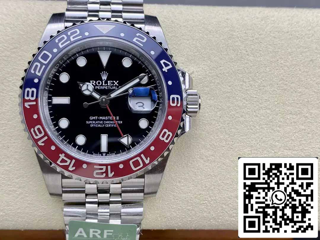 Rolex GMT Master II M126710BLRO-0001 Pepsi 1:1 Meilleure édition de AR Factory V4 mise à niveau Bracelet Jubilee