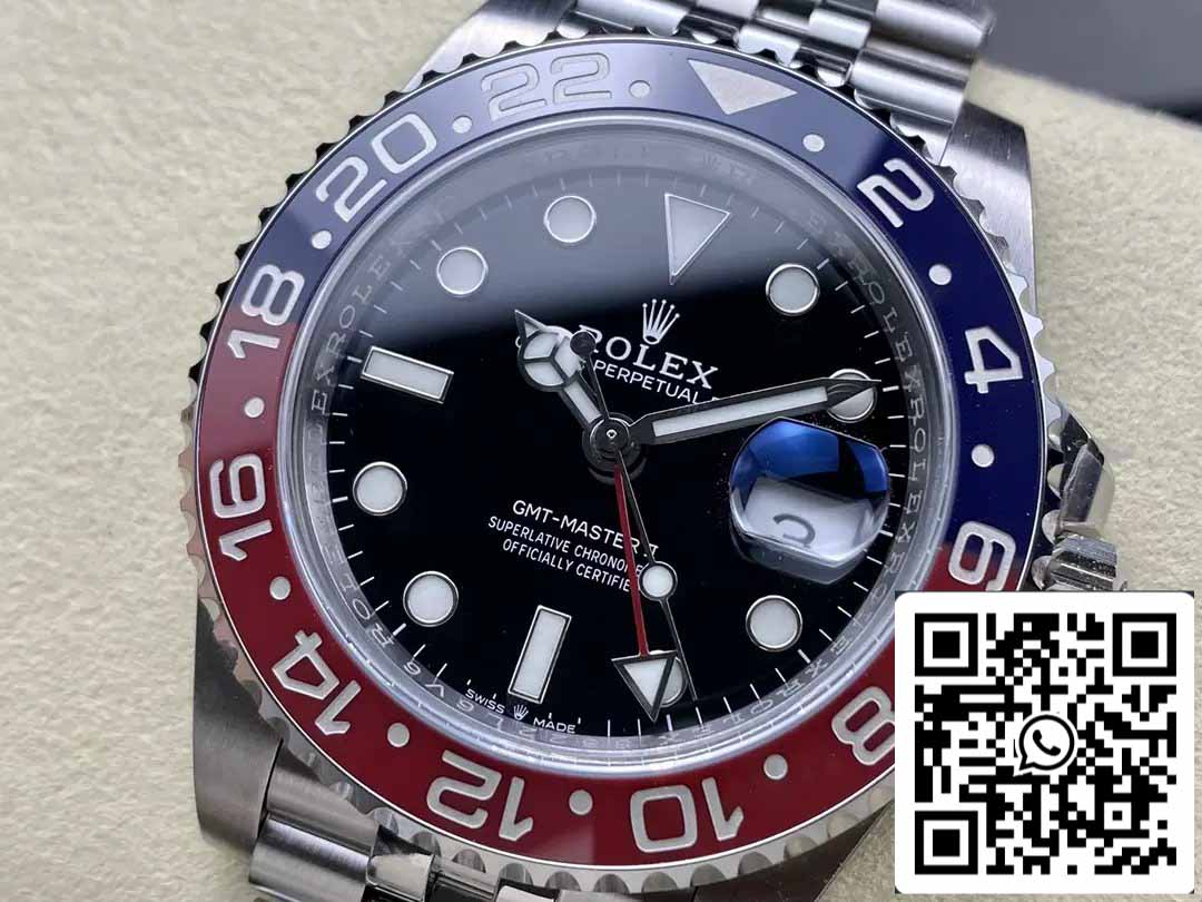 Rolex GMT Master II M126710BLRO-0001 Pepsi 1:1 Meilleure édition de AR Factory V4 mise à niveau Bracelet Jubilee