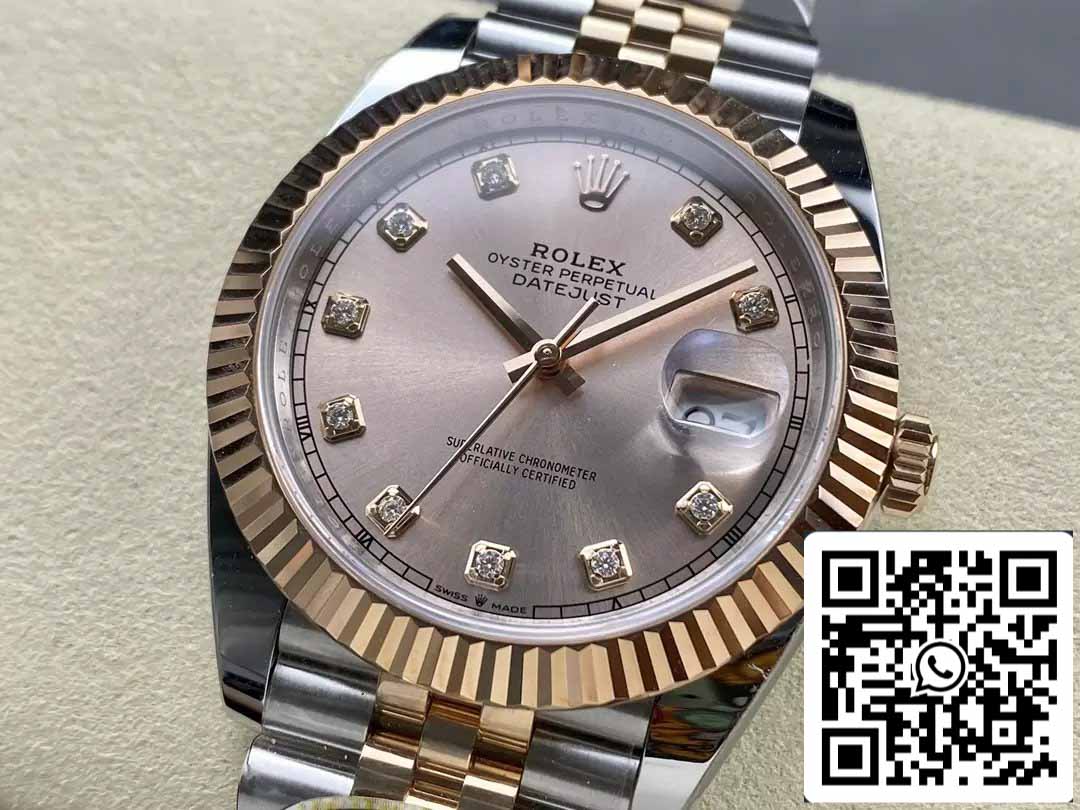 Rolex Datejust 126331-001 ARF Factory 1:1 Best Edition électroplaquée en or 18 carats