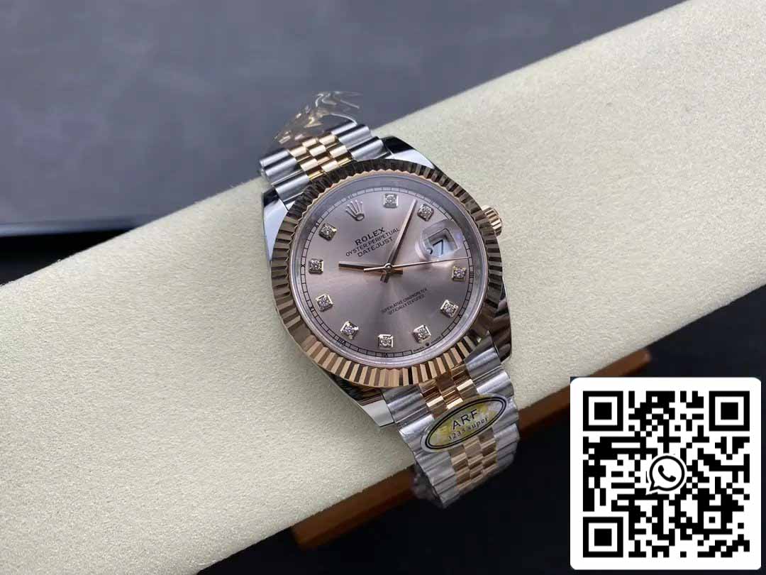 Rolex Datejust 126331-001 ARF Factory 1:1 Best Edition électroplaquée en or 18 carats