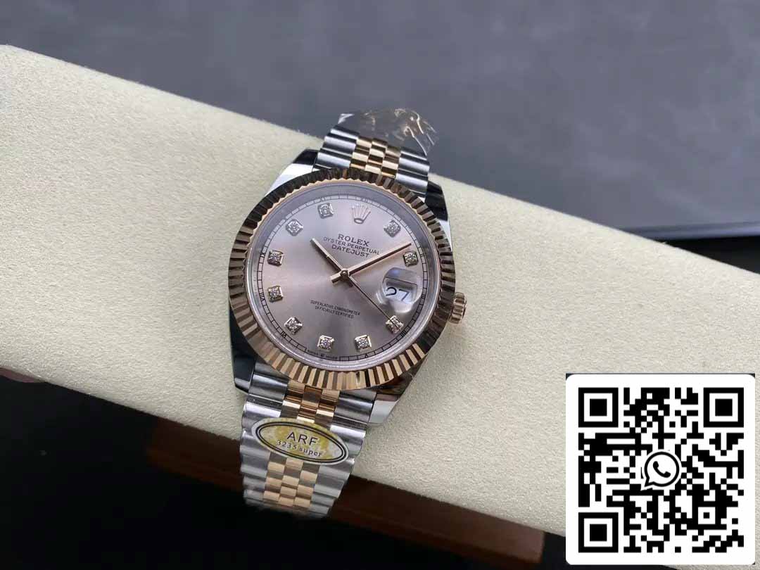 Rolex Datejust 126331-001 ARF Factory 1:1 Best Edition électroplaquée en or 18 carats