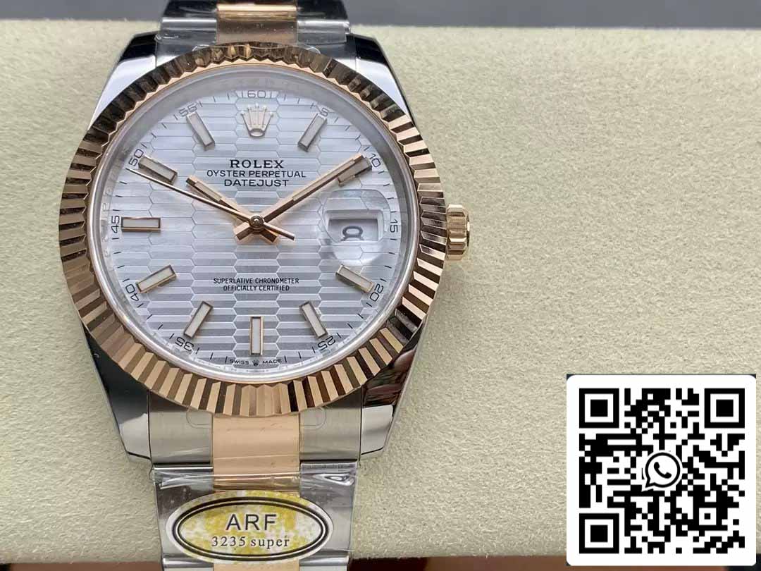 Rolex Datejust 41 126331-0017 Bracelet Oyster ARF Factory 1:1 Best Edition électroplaqué avec de l'or 18 carats