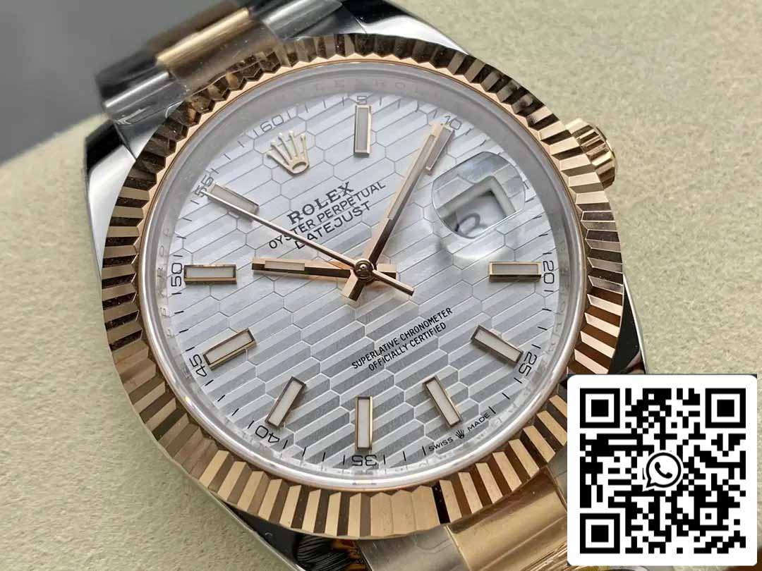 Rolex Datejust 41 126331-0017 Bracelet Oyster ARF Factory 1:1 Best Edition électroplaqué avec de l'or 18 carats