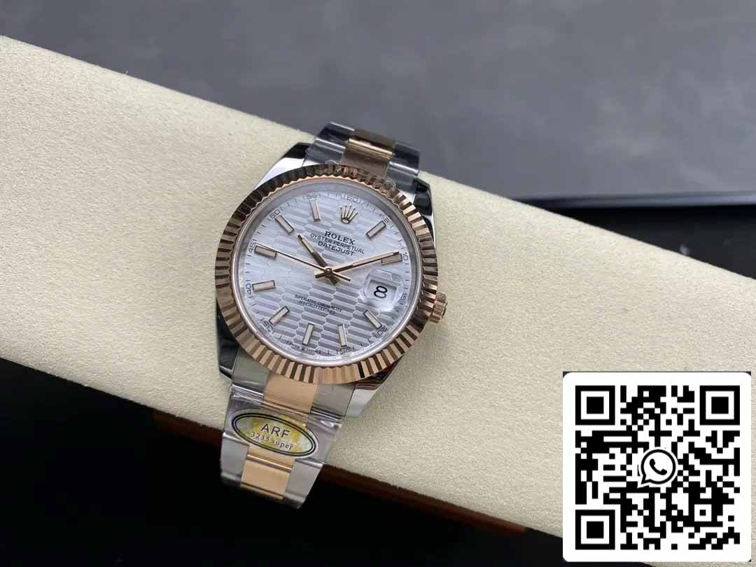 Rolex Datejust 41 126331-0017 Bracelet Oyster ARF Factory 1:1 Best Edition électroplaqué avec de l'or 18 carats