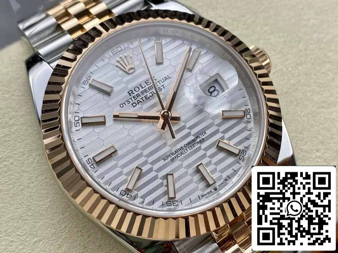 Rolex Datejust 41 126331 Bracelet Jubilee ARF Factory 1:1 Best Edition électroplaqué avec de l'or 18 carats