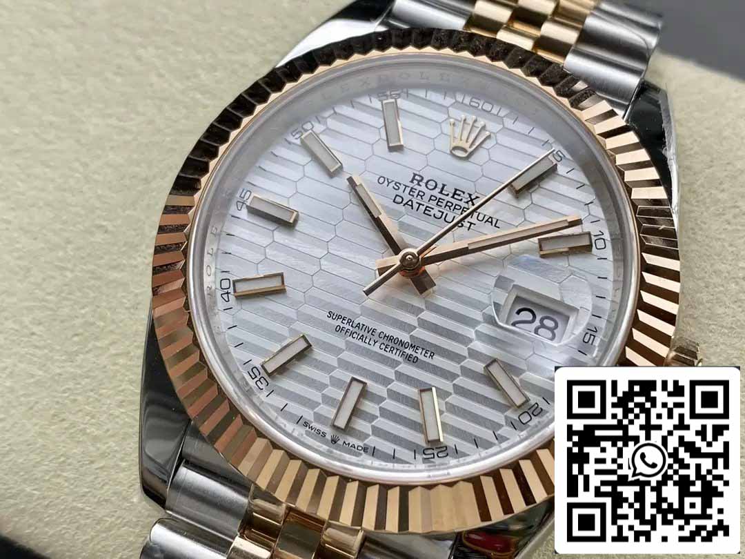 Rolex Datejust 41 126331 Bracelet Jubilee ARF Factory 1:1 Best Edition électroplaqué avec de l'or 18 carats