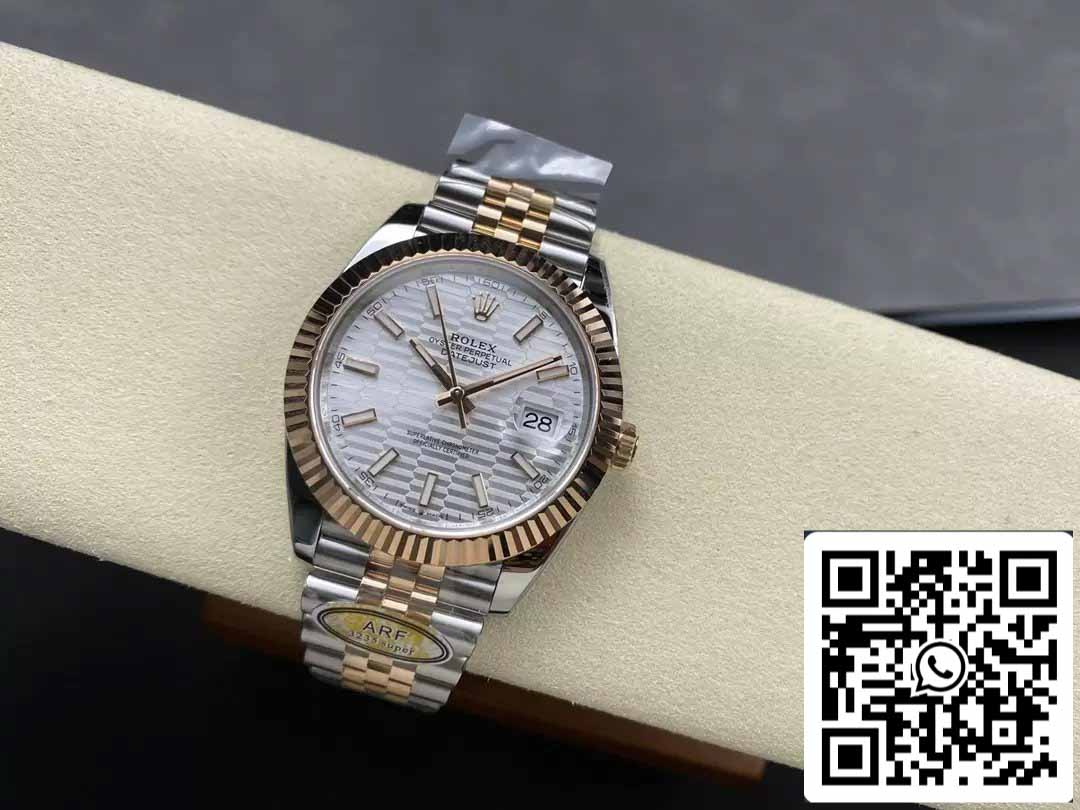 Rolex Datejust 41 126331 Bracelet Jubilee ARF Factory 1:1 Best Edition électroplaqué avec de l'or 18 carats