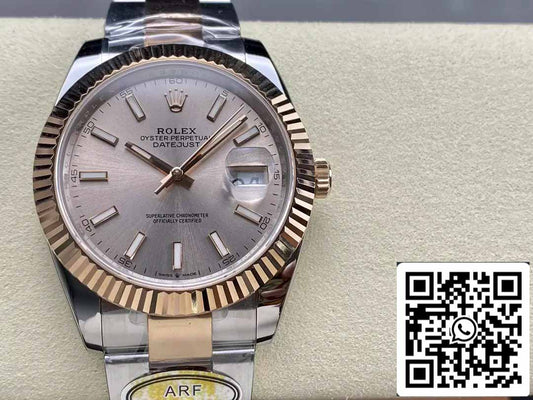 Rolex Datejust 126331-0009 Bracelet Oyster ARF Factory 1:1 Best Edition électroplaqué avec de l'or 18 carats