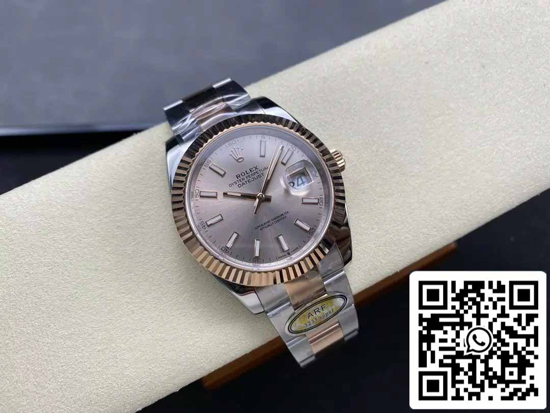 Rolex Datejust 126331-0009 Bracelet Oyster ARF Factory 1:1 Best Edition électroplaqué avec de l'or 18 carats