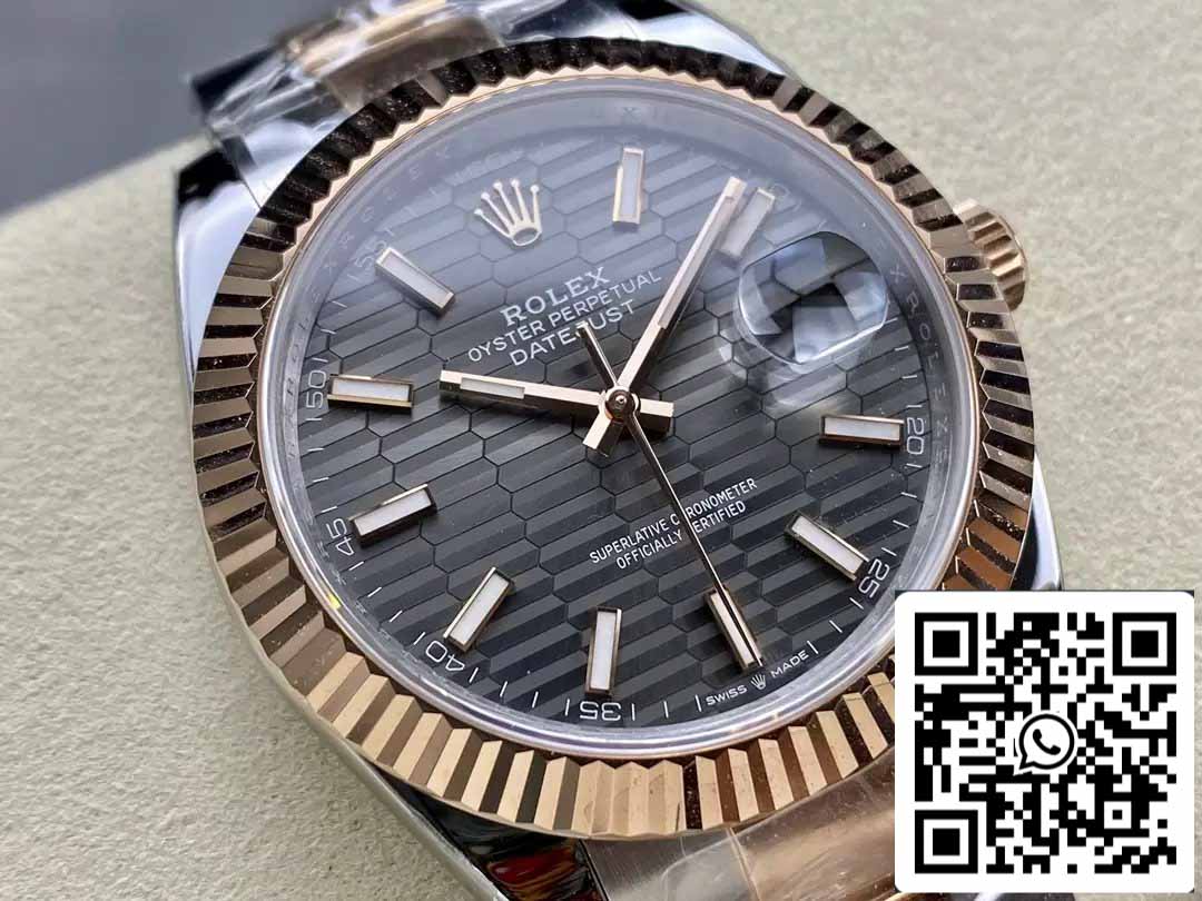 Rolex Datejust 126331-0019 Bracelet Oyster ARF Factory 1:1 Best Edition électroplaqué avec de l'or 18 carats