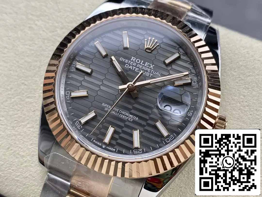 Rolex Datejust 126331-0019 Bracelet Oyster ARF Factory 1:1 Best Edition électroplaqué avec de l'or 18 carats