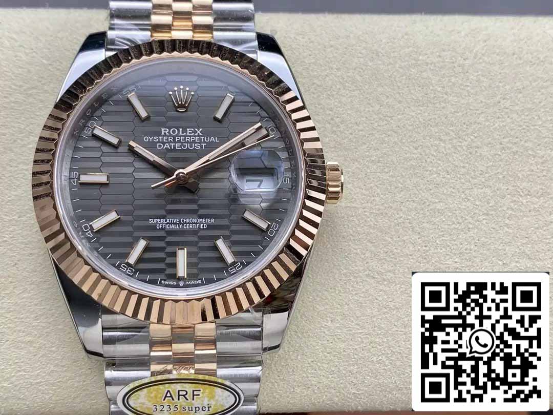 Rolex Datejust 126331-001 Bracelet Jubilee ARF Factory 1:1 Best Edition électroplaqué avec de l'or 18 carats