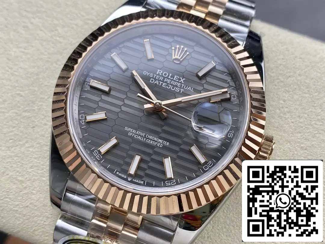 Rolex Datejust 126331-001 Bracelet Jubilee ARF Factory 1:1 Best Edition électroplaqué avec de l'or 18 carats