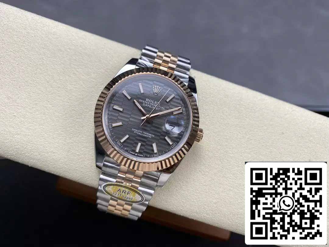 Rolex Datejust 126331-001 Bracelet Jubilee ARF Factory 1:1 Best Edition électroplaqué avec de l'or 18 carats