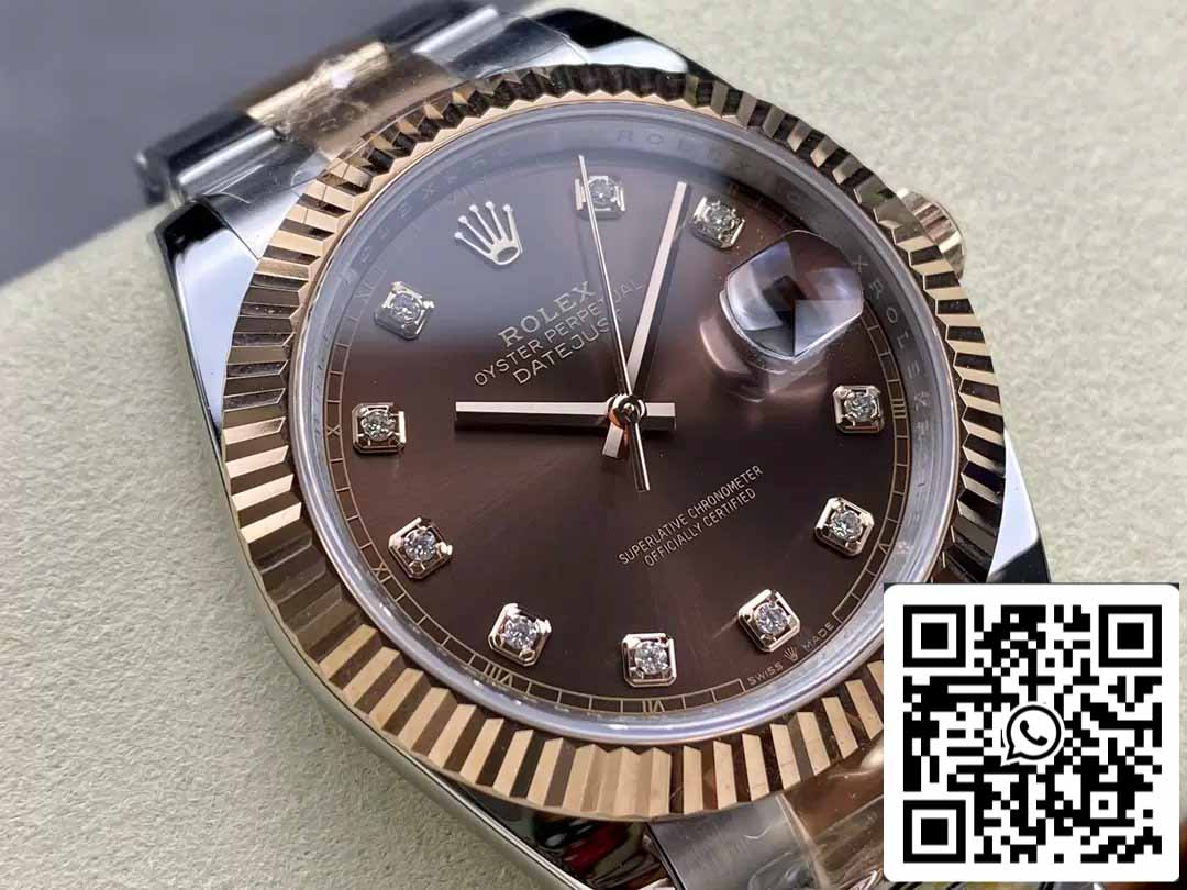 Rolex Datejust 126331-0003 ARF Factory 1:1 Best Edition électroplaquée en or 18 carats