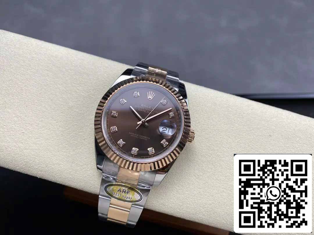 Rolex Datejust 126331-0003 ARF Factory 1:1 Best Edition électroplaquée en or 18 carats