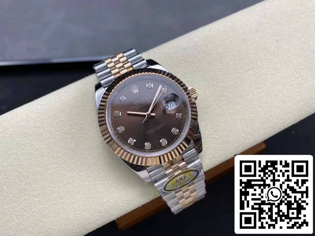 Rolex Datejust 126331-004 ARF Factory 1:1 Best Edition électroplaquée en or 18 carats