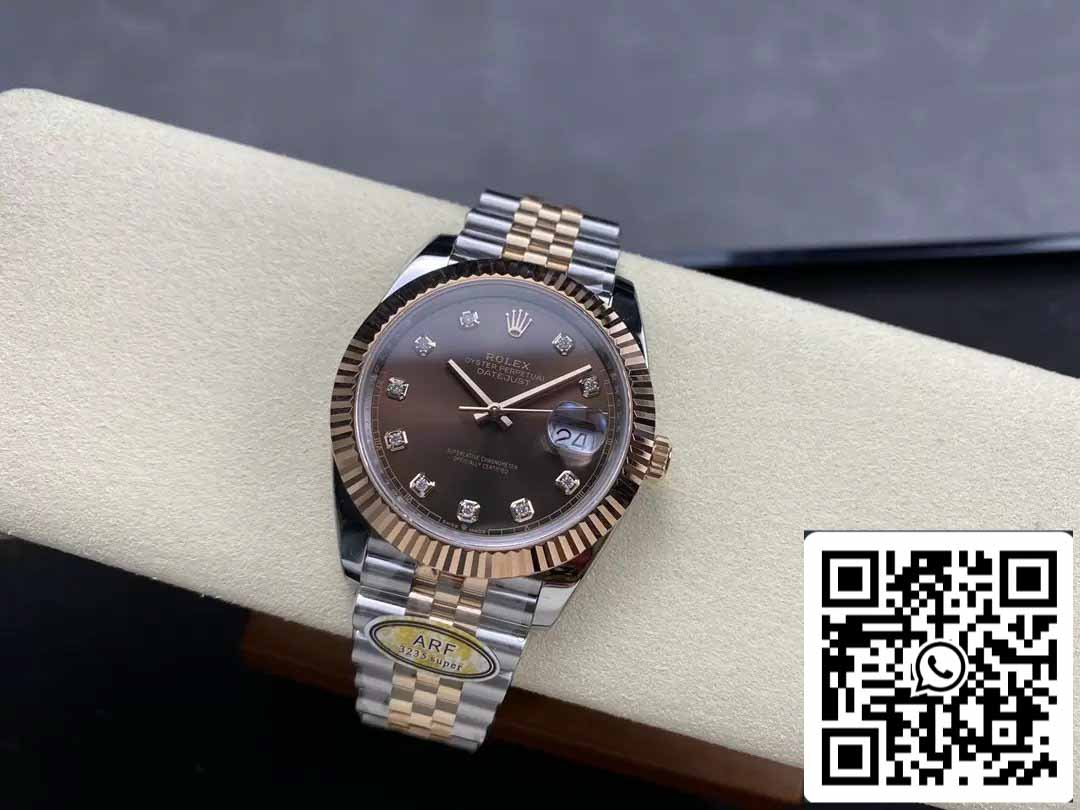 Rolex Datejust 126331-004 ARF Factory 1:1 Best Edition électroplaquée en or 18 carats