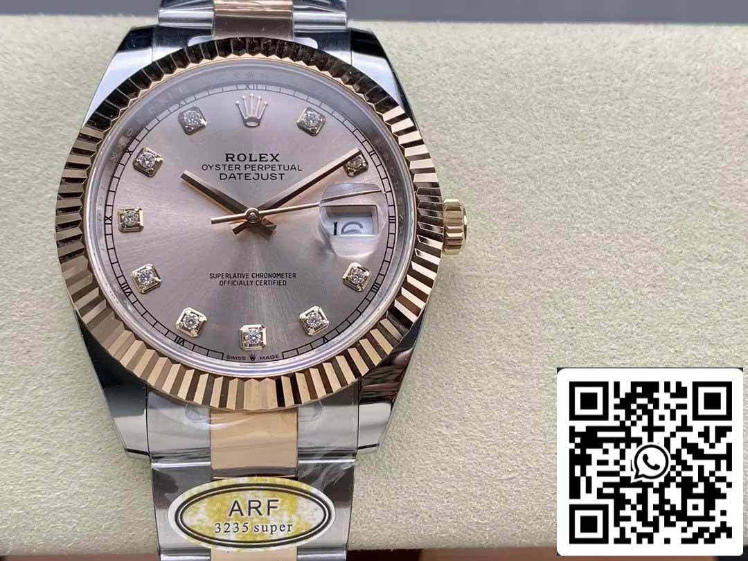 Rolex Datejust 126331-0007 ARF Factory 1:1 Best Edition électroplaquée en or 18 carats