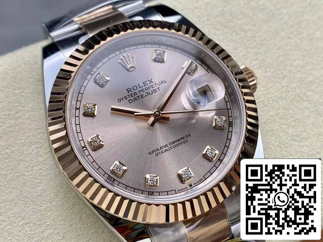 Rolex Datejust 126331-0007 ARF Factory 1:1 Best Edition électroplaquée en or 18 carats