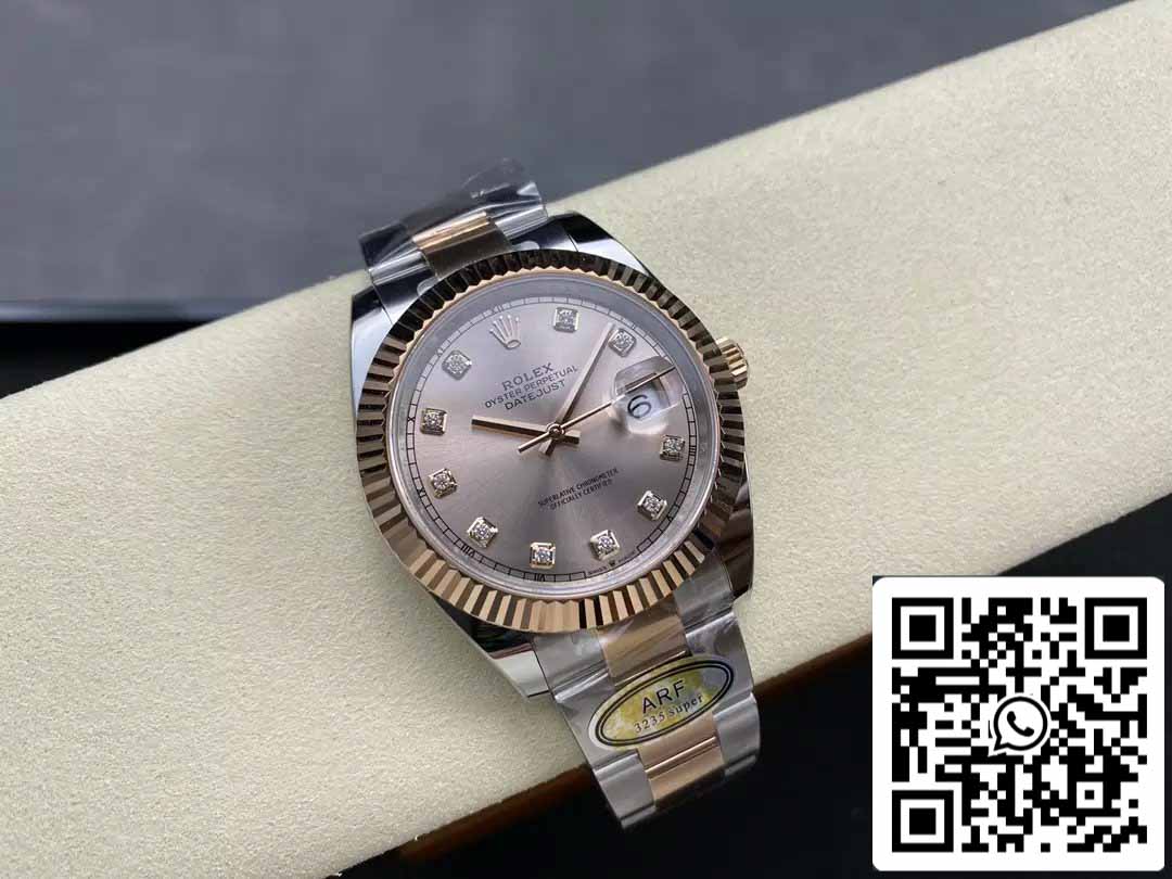 Rolex Datejust 126331-0007 ARF Factory 1:1 Best Edition électroplaquée en or 18 carats