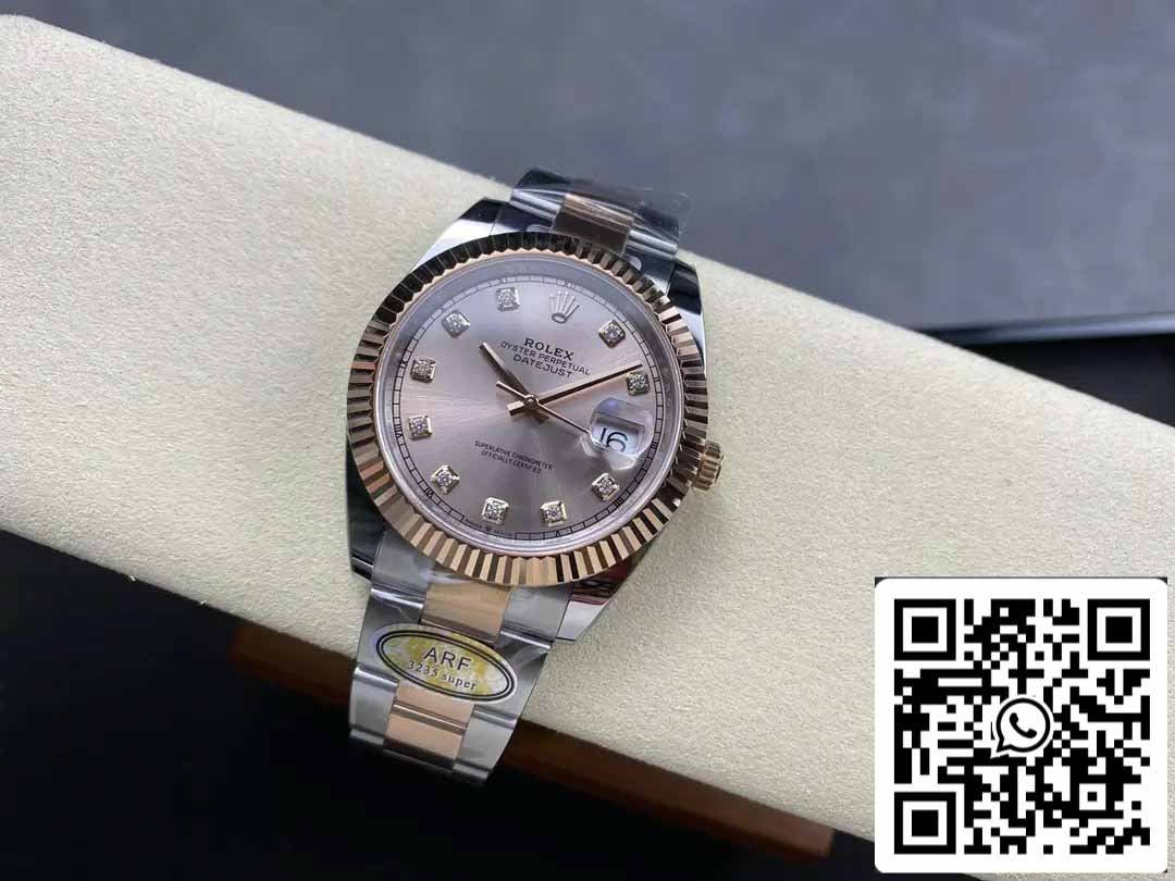 Rolex Datejust 126331-0007 ARF Factory 1:1 Best Edition électroplaquée en or 18 carats